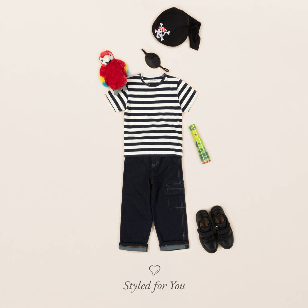 Souza-Boys Black Pirate Costume Hat  | Childrensalon