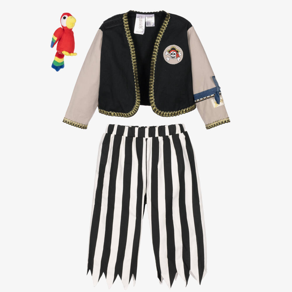 Souza-Boys Black & White Pirate Costume Set | Childrensalon