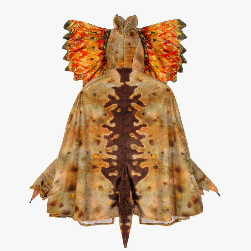Souza-Brown & Green Dinosaur Costume Cape | Childrensalon
