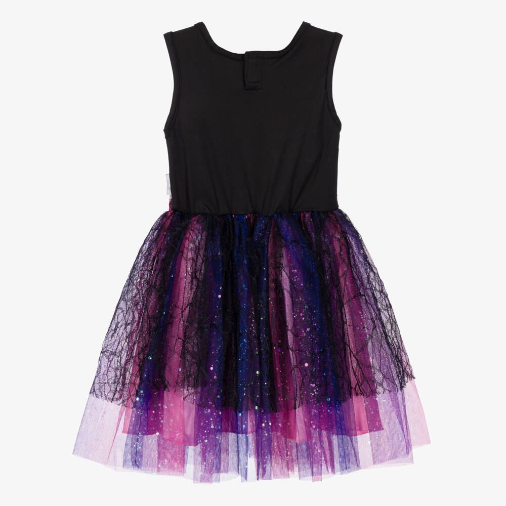 Souza-Girls Black & Pink Halloween Costume Dress | Childrensalon