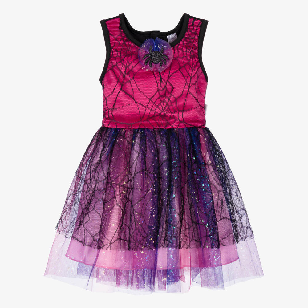 Souza-Girls Black & Pink Halloween Costume Dress | Childrensalon
