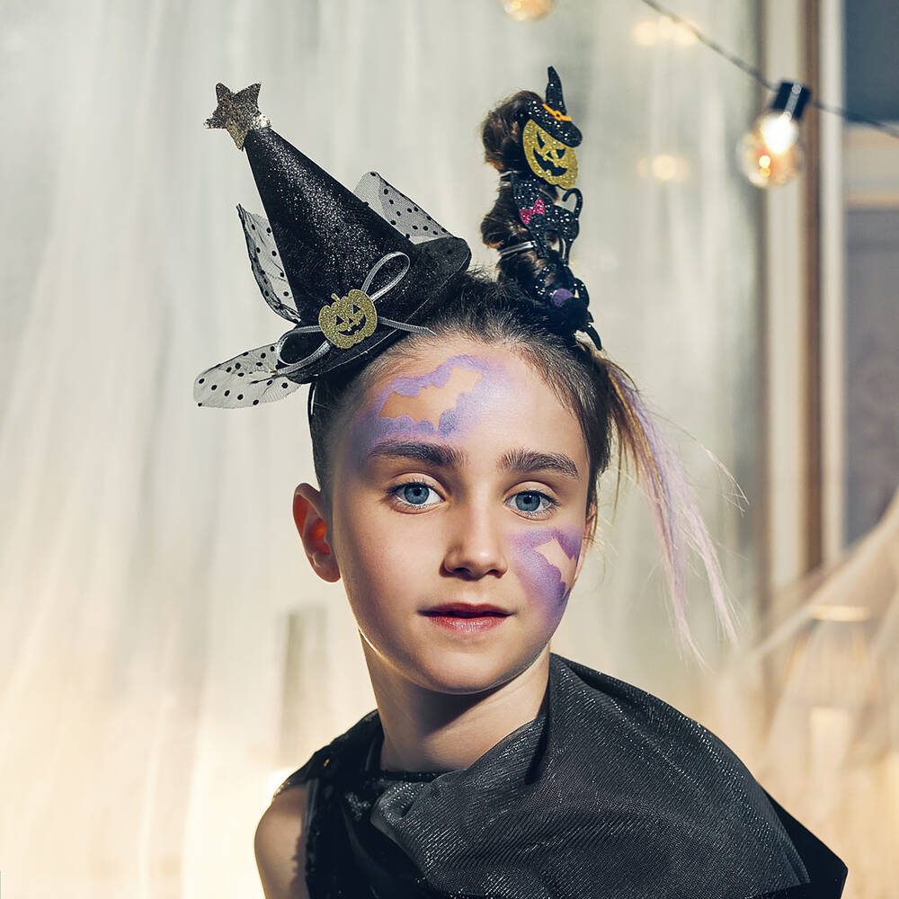 Souza-Girls Black Witch Hat Hairband | Childrensalon