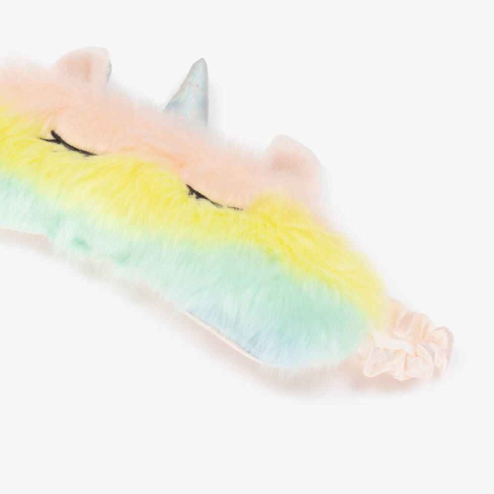 Souza-قناع للعين يونيكورن فرو صناعى لون زهري للبنات | Childrensalon