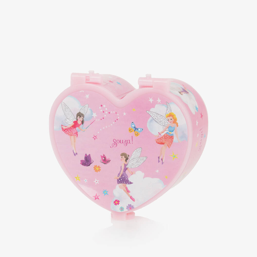 Souza-Girls Pink Heart Eyeshadow Palette | Childrensalon