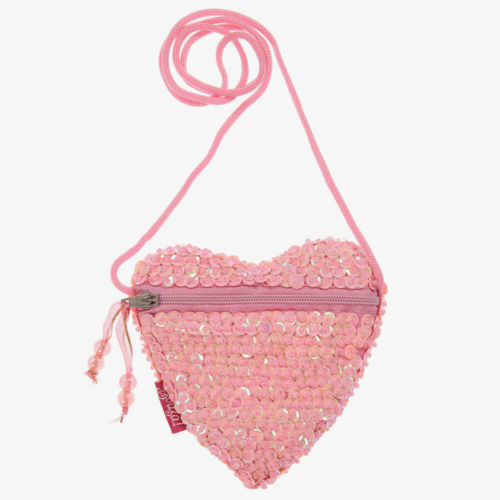 Souza-Girls Pink Sequin Purse (11cm) | Childrensalon