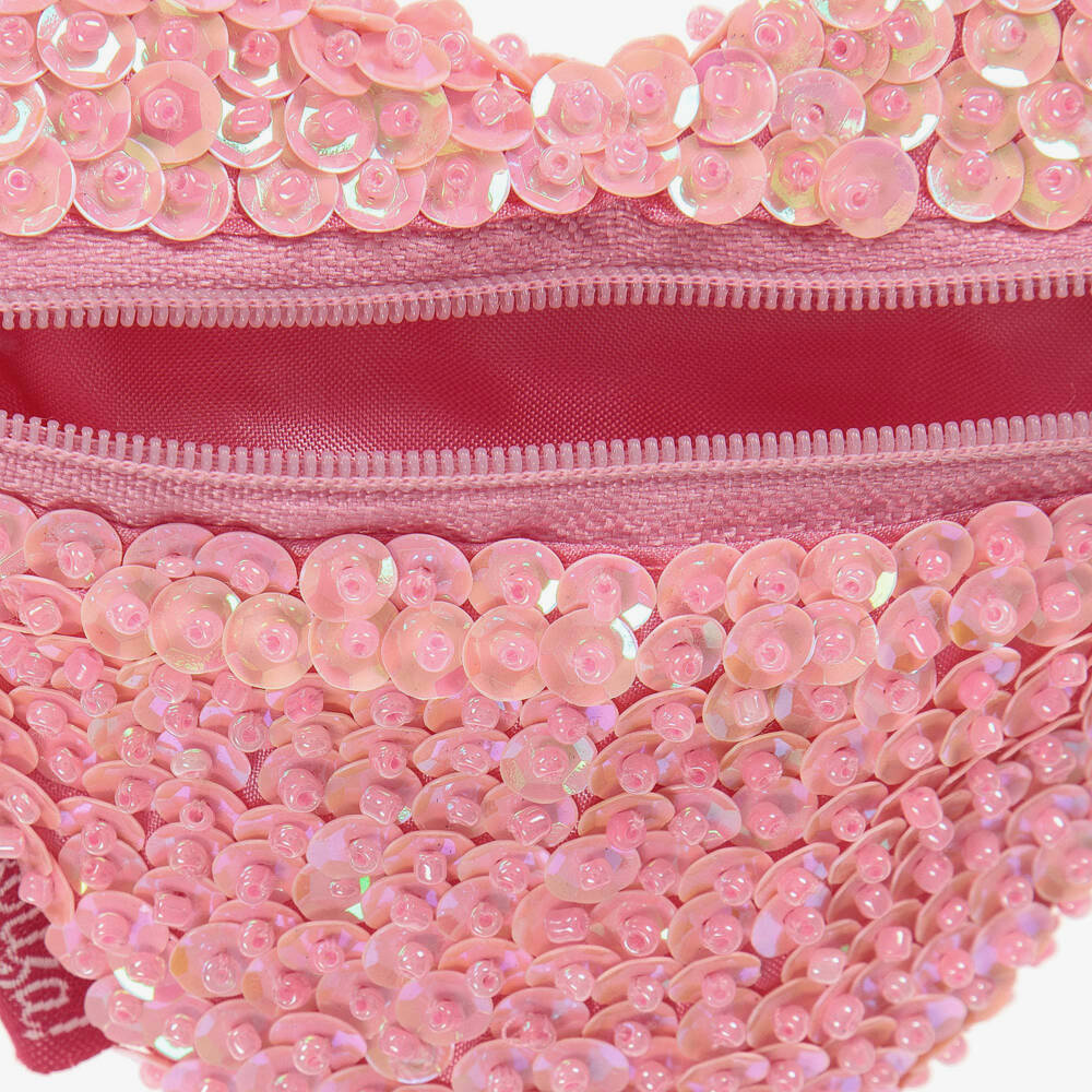 Souza-Girls Pink Sequin Purse (11cm) | Childrensalon
