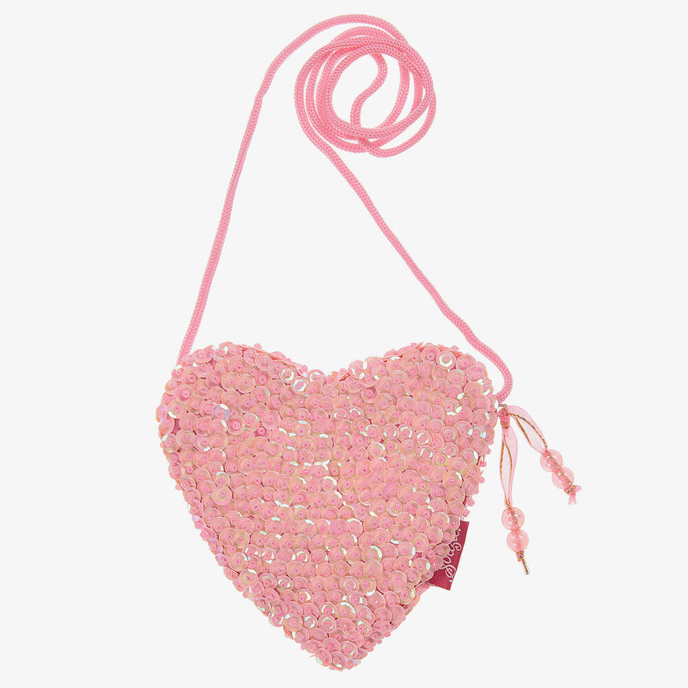 Souza-Girls Pink Sequin Purse (11cm) | Childrensalon