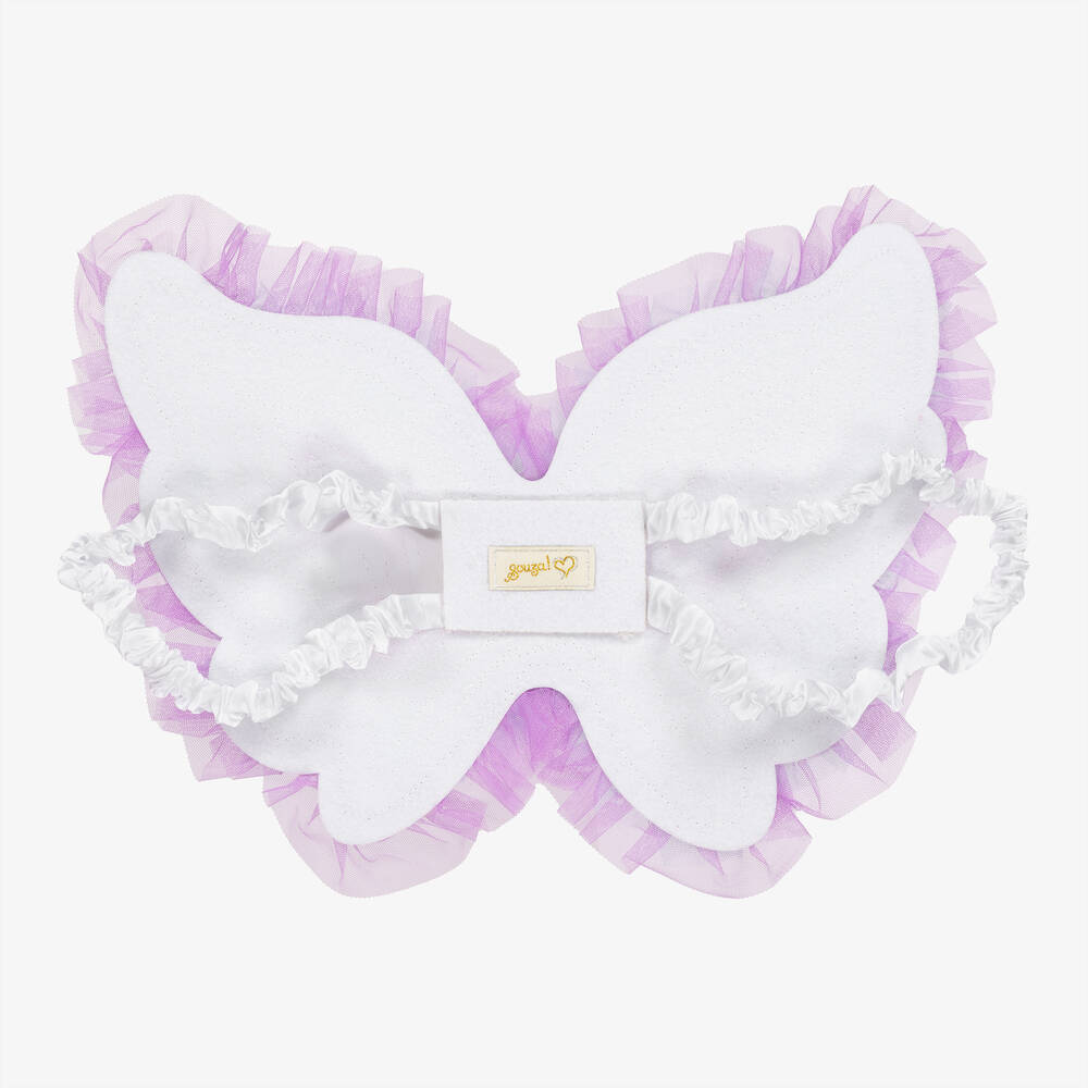Souza-Girls Purple Tulle Fairy Wings | Childrensalon