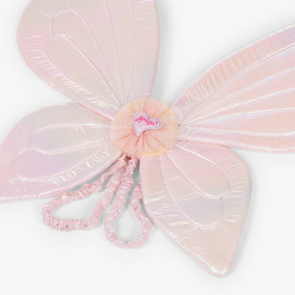 Souza-Крылья бабочки мерцающие розовые для девочек | Childrensalon