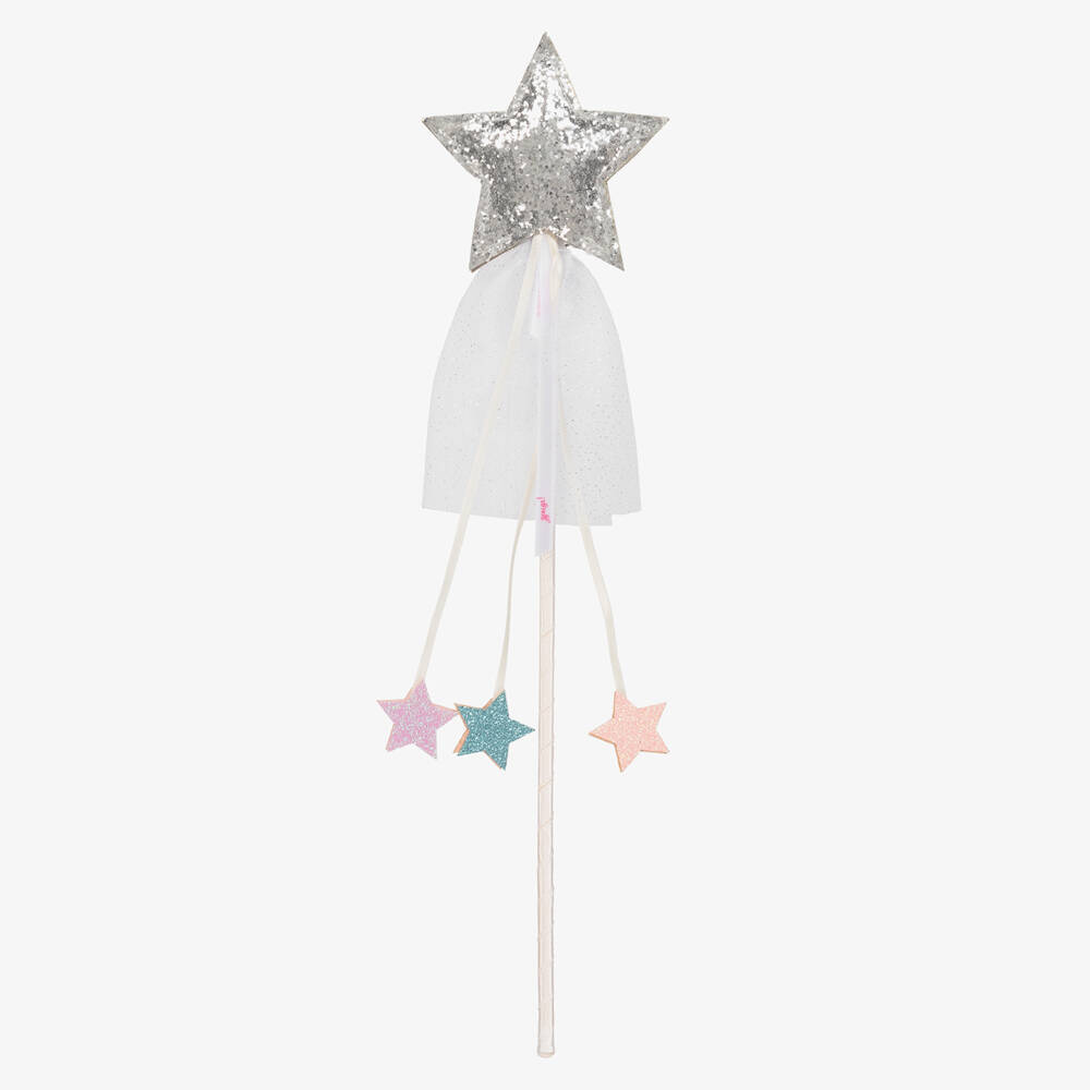 Souza-Girls Silver Sparkly Star Wand | Childrensalon