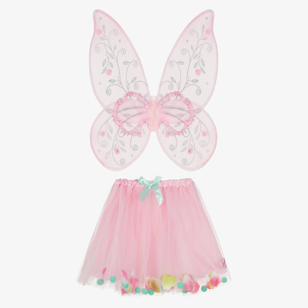 Souza-Pink Fairy Costume with Wings | Childrensalon