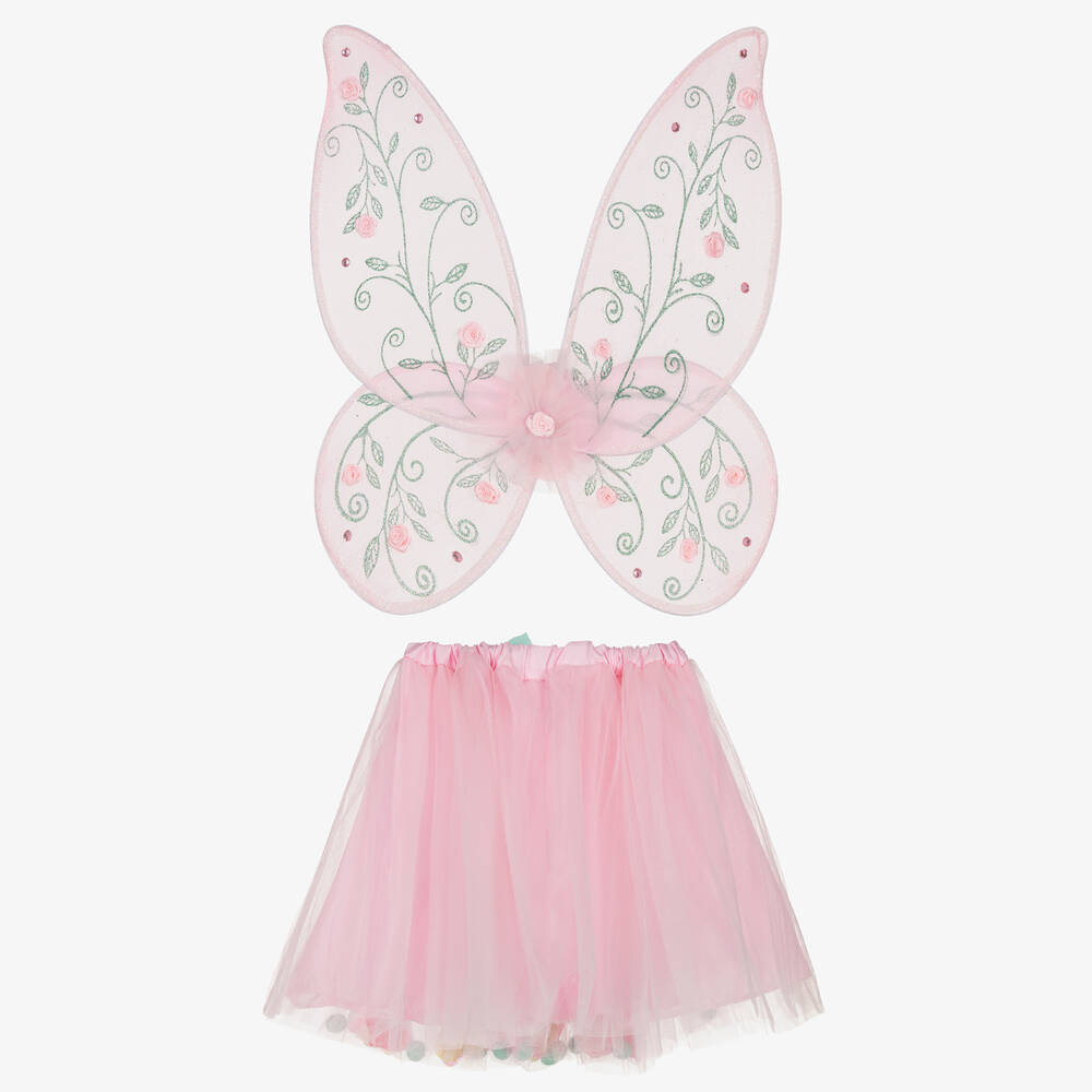 Souza-Pink Fairy Costume with Wings | Childrensalon