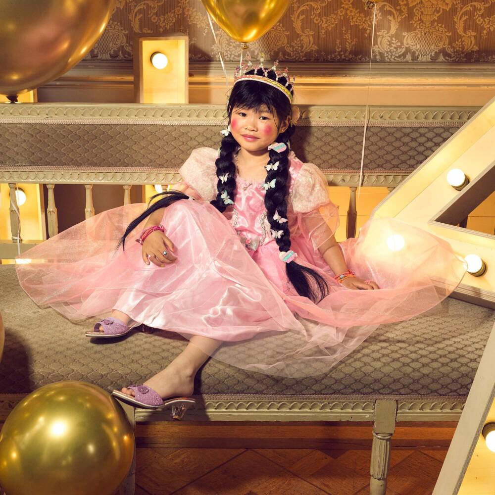 Souza-Pink Heeled Costume Shoes | Childrensalon