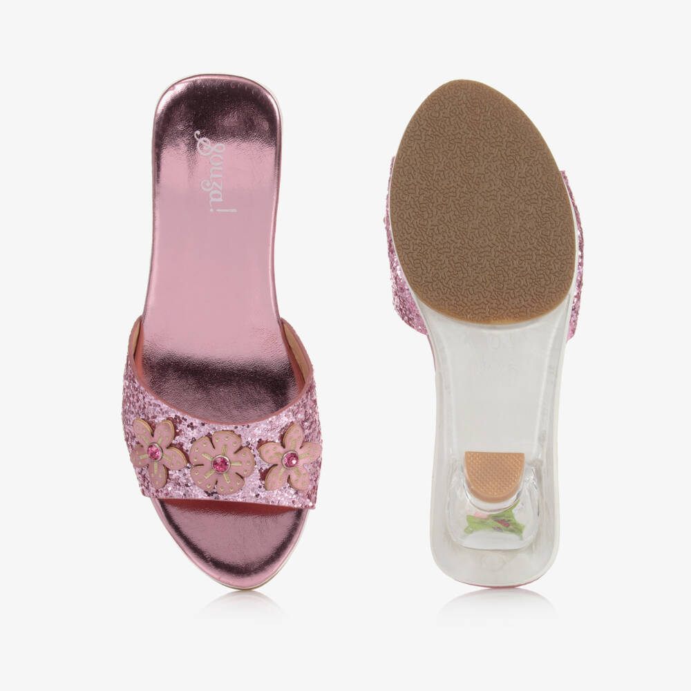 Souza-Pink Heeled Costume Shoes | Childrensalon