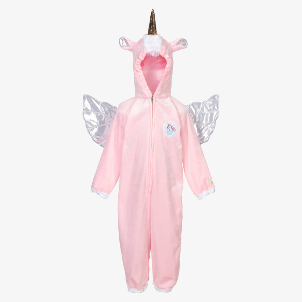 Souza-Pink Plush Unicorn Costume | Childrensalon
