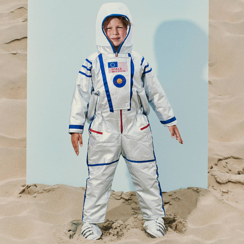Souza-Silver Astronaut Costume | Childrensalon