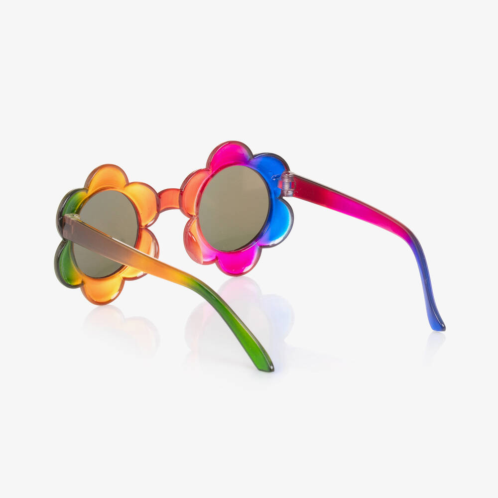 Stella Cove-Girls Rainbow Flower Sunglasses | Childrensalon