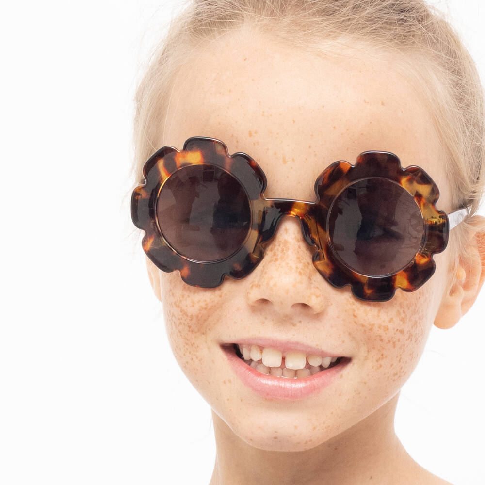 Stella Cove-نظارات شمسية لون بني للبنات | Childrensalon