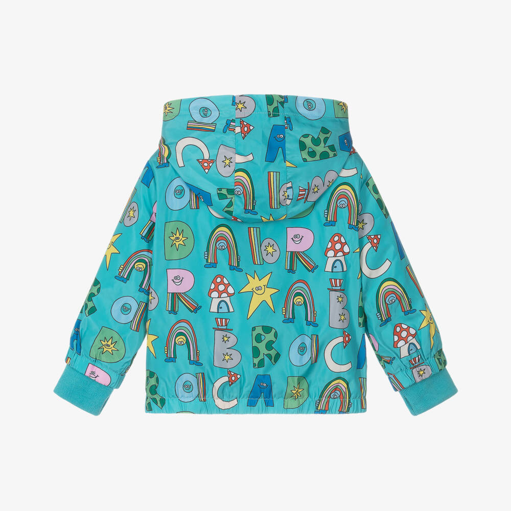 Stella McCartney Kids-Baby Boys Blue Magical Letters Jacket | Childrensalon
