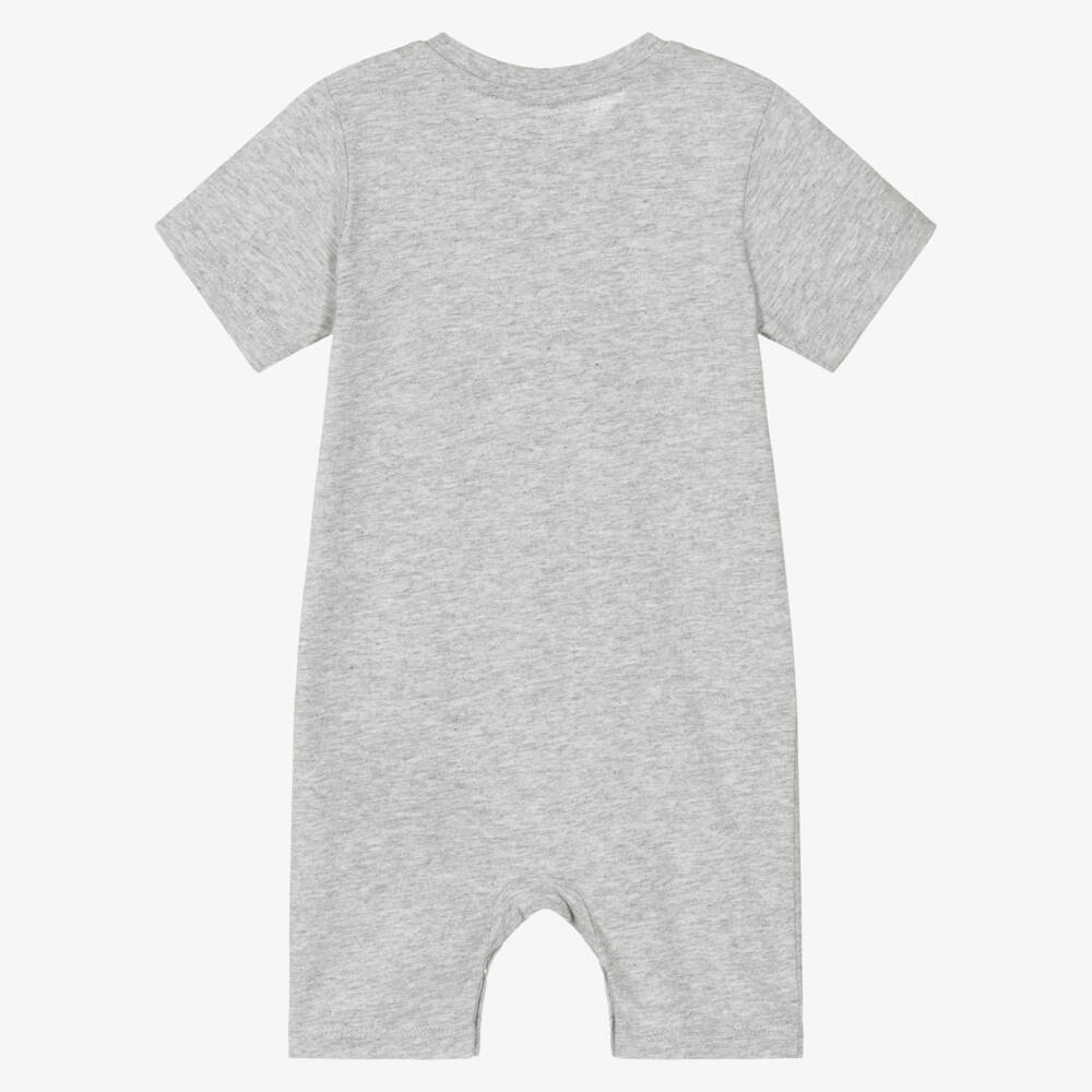 Stella McCartney Kids-بودي سوت قطن لون رمادي للأولاد الرضع | Childrensalon