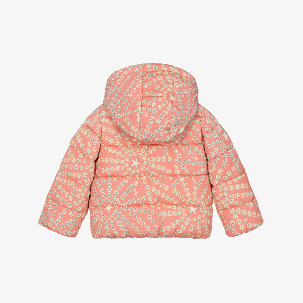 Stella McCartney Kids-Baby Girls Pink Padded Jacket | Childrensalon