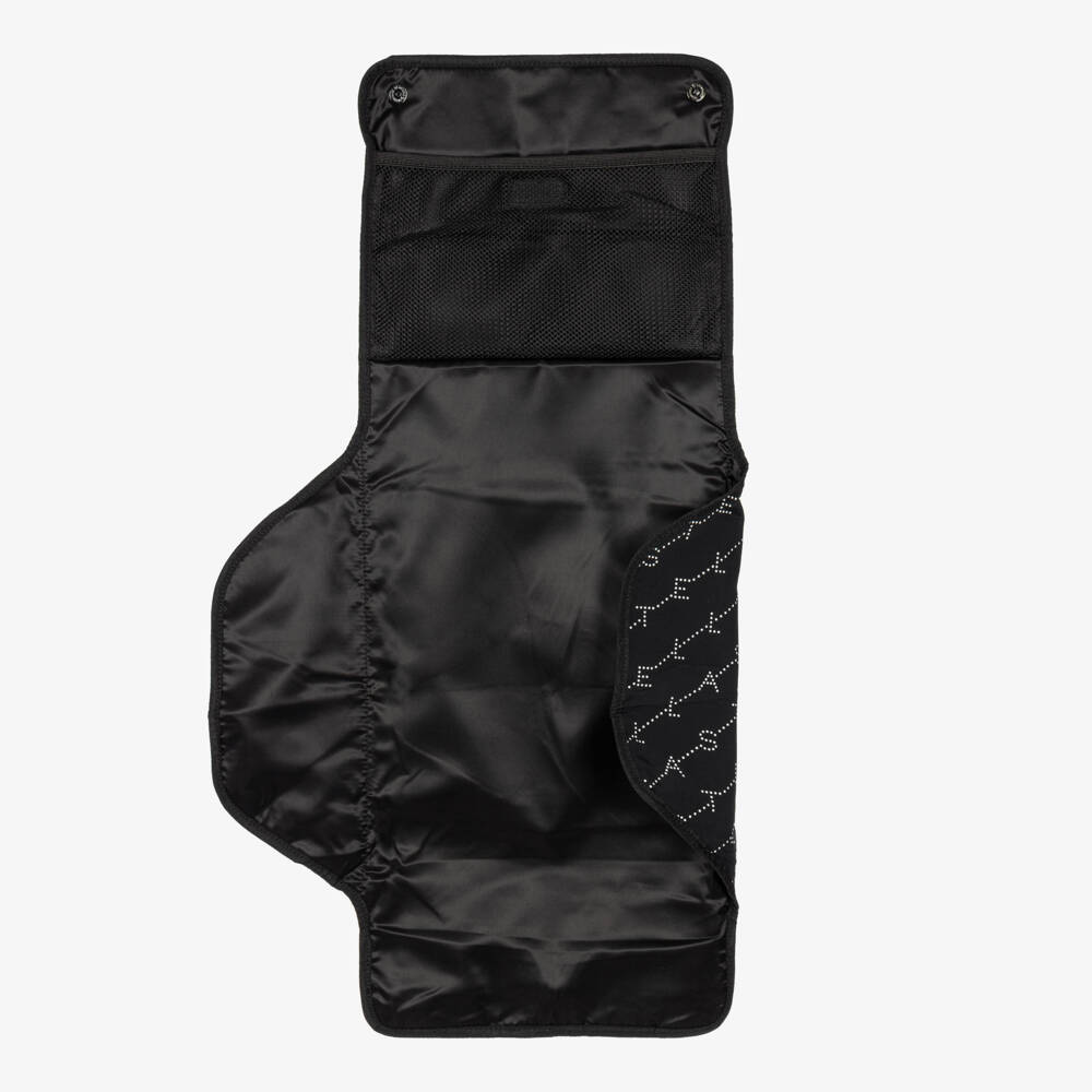 Stella McCartney Kids-Black Padded Baby Changing Bag (30cm) | Childrensalon