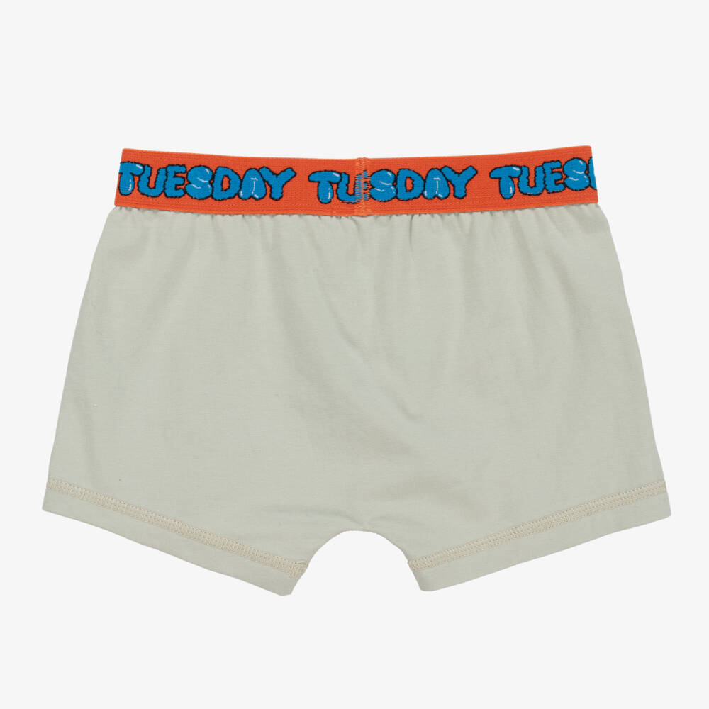 Stella McCartney Kids-Boys Cotton Animal Boxer Shorts (7 Pack) | Childrensalon