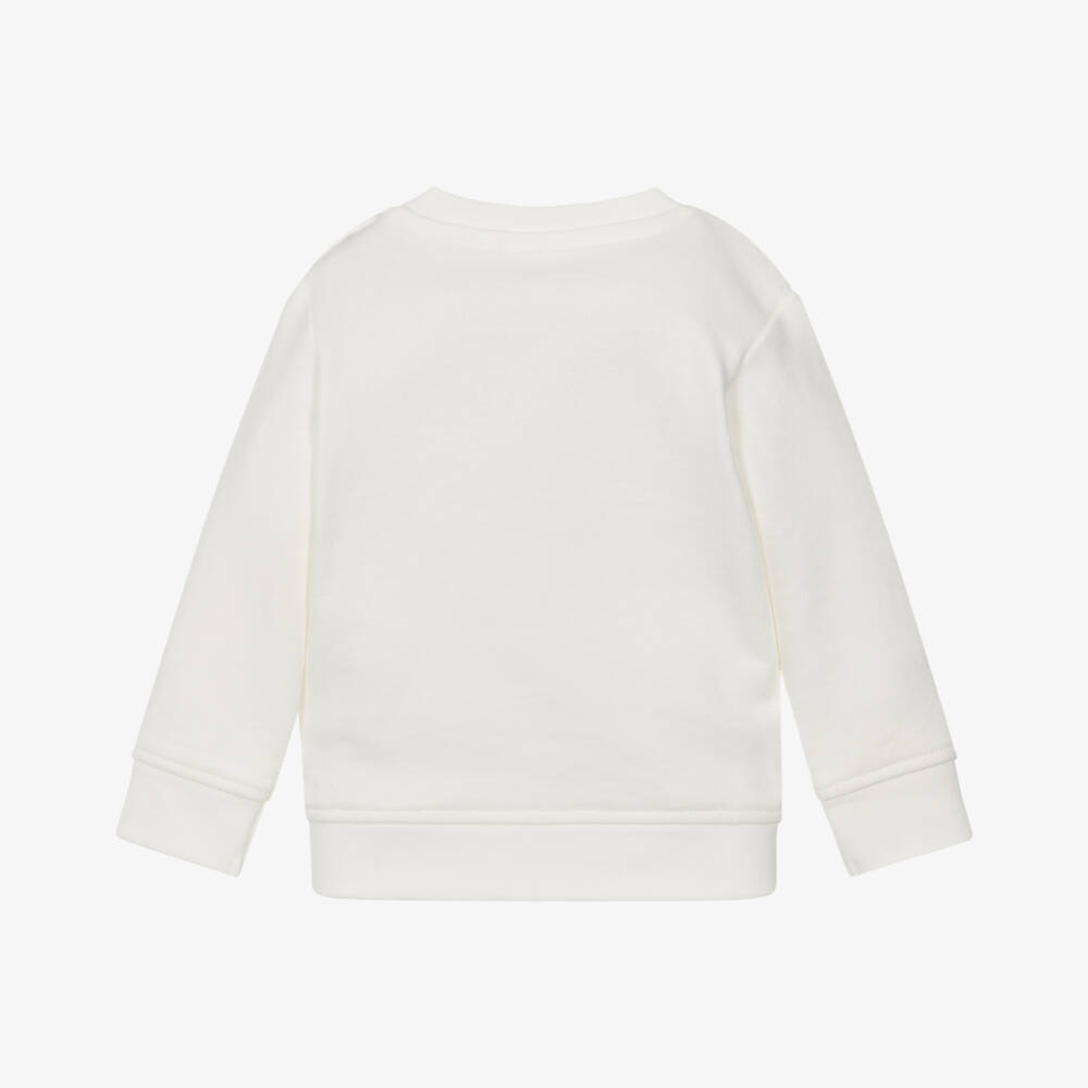 Stella McCartney Kids-Boys Ivory Cotton Magician Sweatshirt | Childrensalon