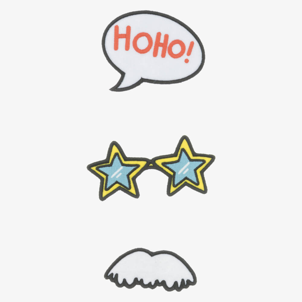 Stella McCartney Kids-سويتشيرت قطن بتصميم سانتا لون أحمرللأولاد | Childrensalon