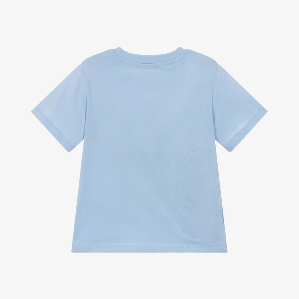 Stella McCartney Kids-Girls Blue Interactive Fairies T-Shirt | Childrensalon