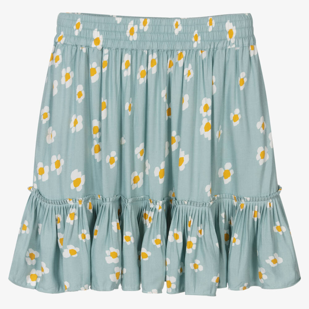 Stella McCartney Kids printed mini skirt for girls main image 0