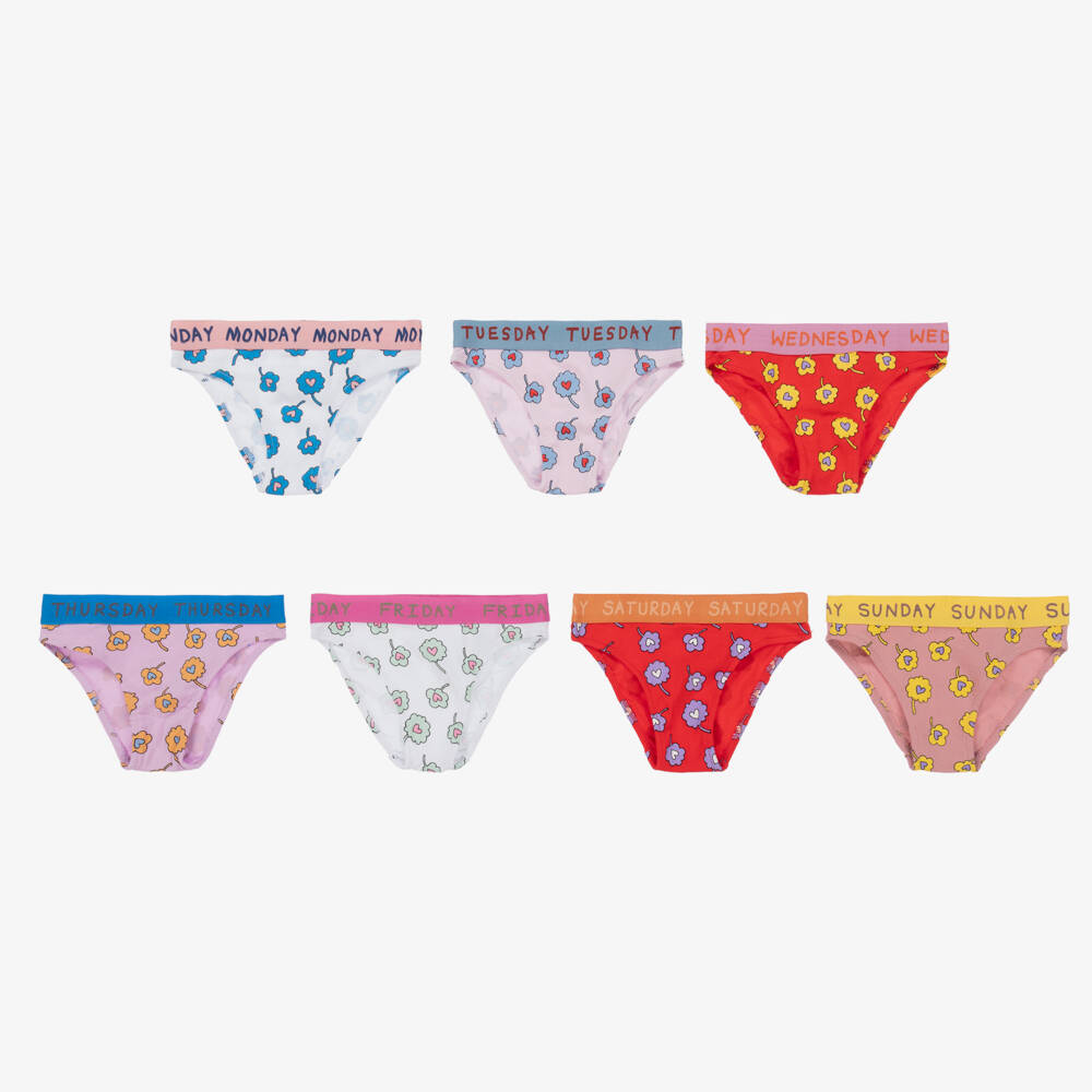 Children Kinickers Stella McCartney Kids - Teen Girls Knickers (7 Pack) | Childrensalon