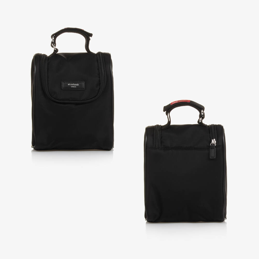 Storksak-حقيبة ظهر لتغيير الحفاضات لون أسود (37 سم) | Childrensalon