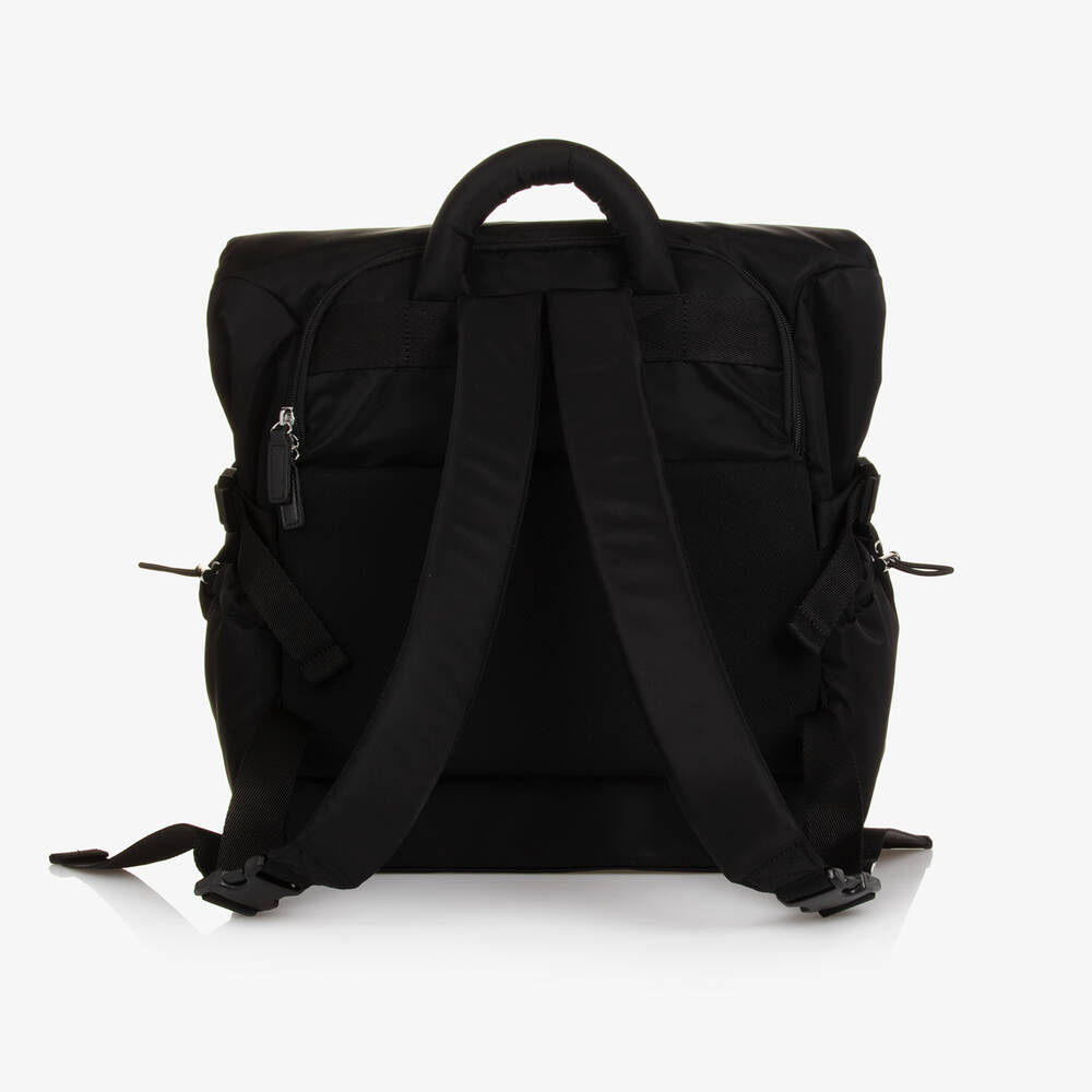 Storksak-حقيبة ظهر لتغيير الحفاضات لون أسود (37 سم) | Childrensalon