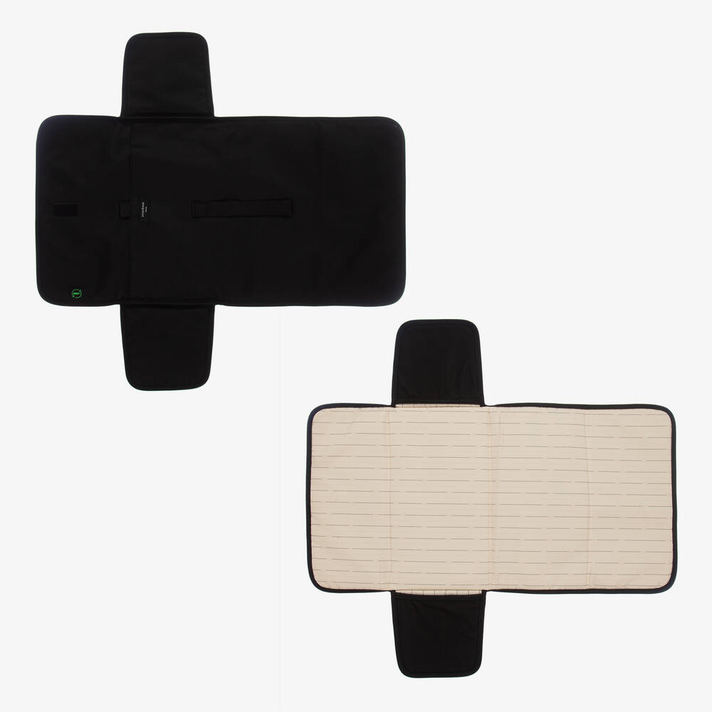 Storksak-Black Eco Backpack Changing Bag (34cm) | Childrensalon