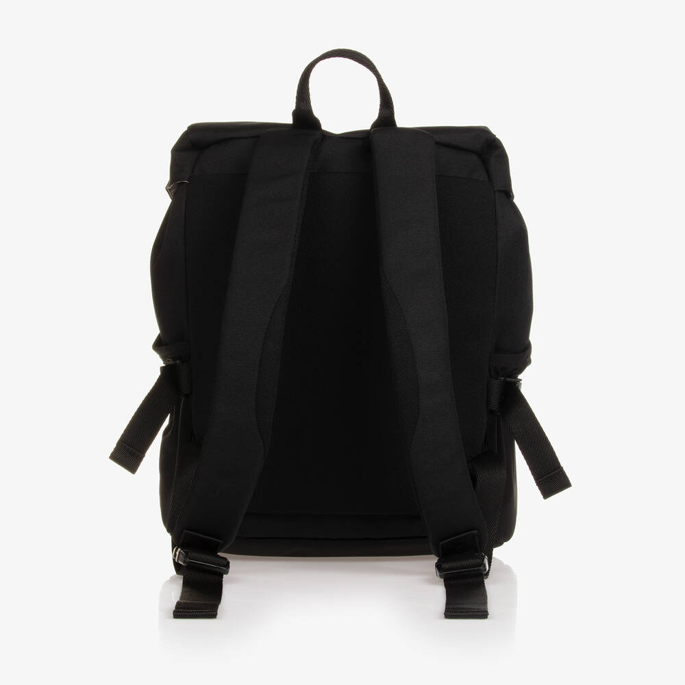 Storksak-Black Eco Backpack Changing Bag (34cm) | Childrensalon