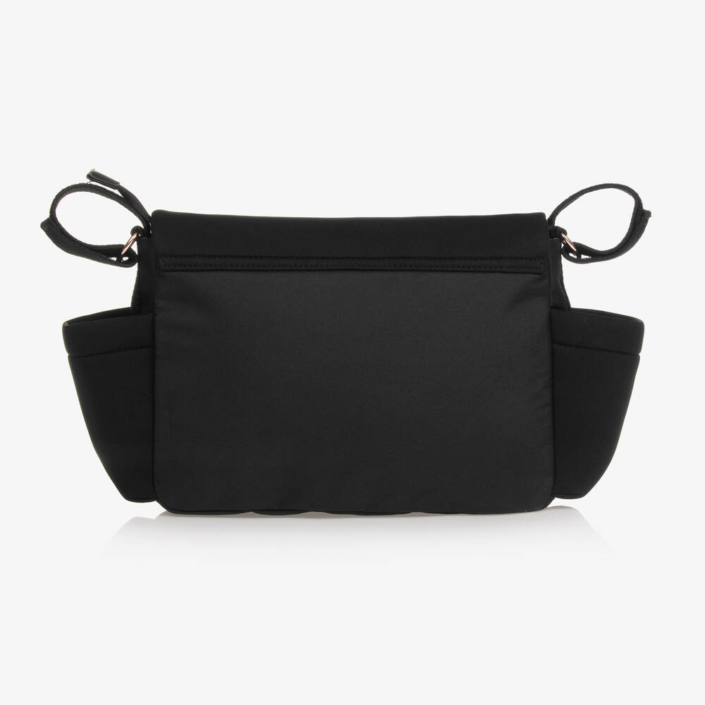 Storksak-حقيبة منظمة لعربة الأطفال لون أسود (42 سم) | Childrensalon