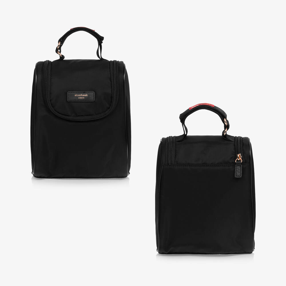 Storksak-Black St James Scuba Changing Bag (37cm) | Childrensalon