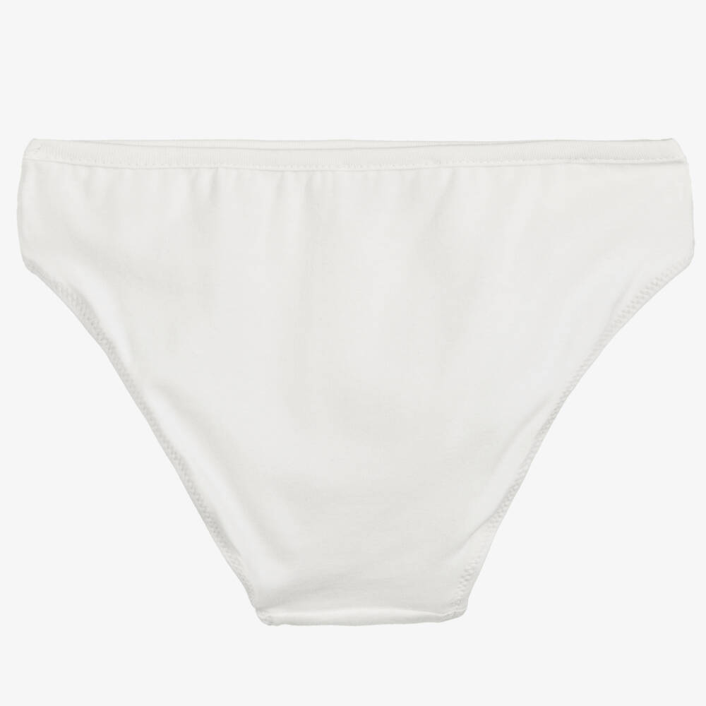 Story Loris-Кремовые хлопковые трусы для девочек | Childrensalon