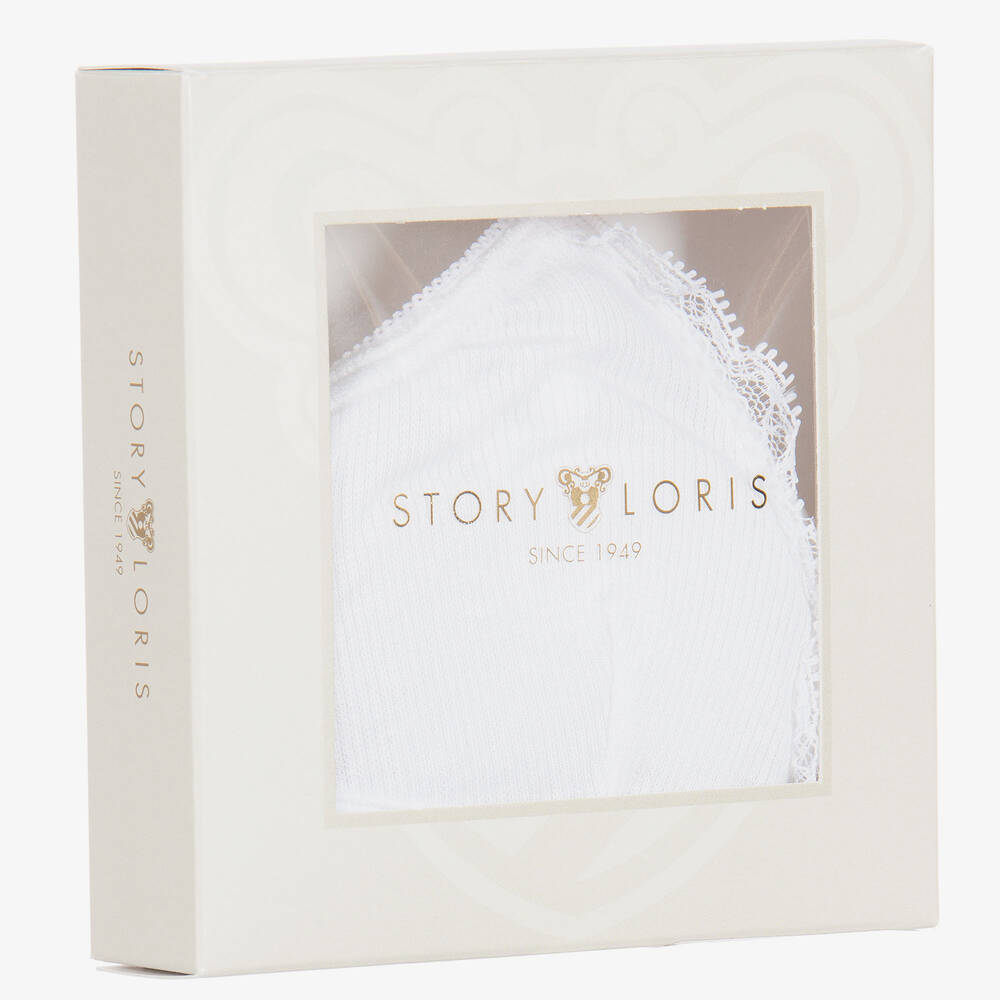 Story Loris-Белый бюстгальтер из модала для девочек | Childrensalon