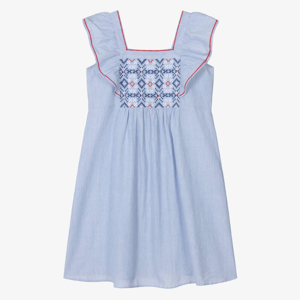 cotton dress for teens Amazon.com: Big Girls Slip Floral Slim Fit Dress Ethnic Cotton Silk Dress for Teen Girls New Beach Fashion Casual (Green, 3-4 Years): Clothing, Shoes & Jewelry
