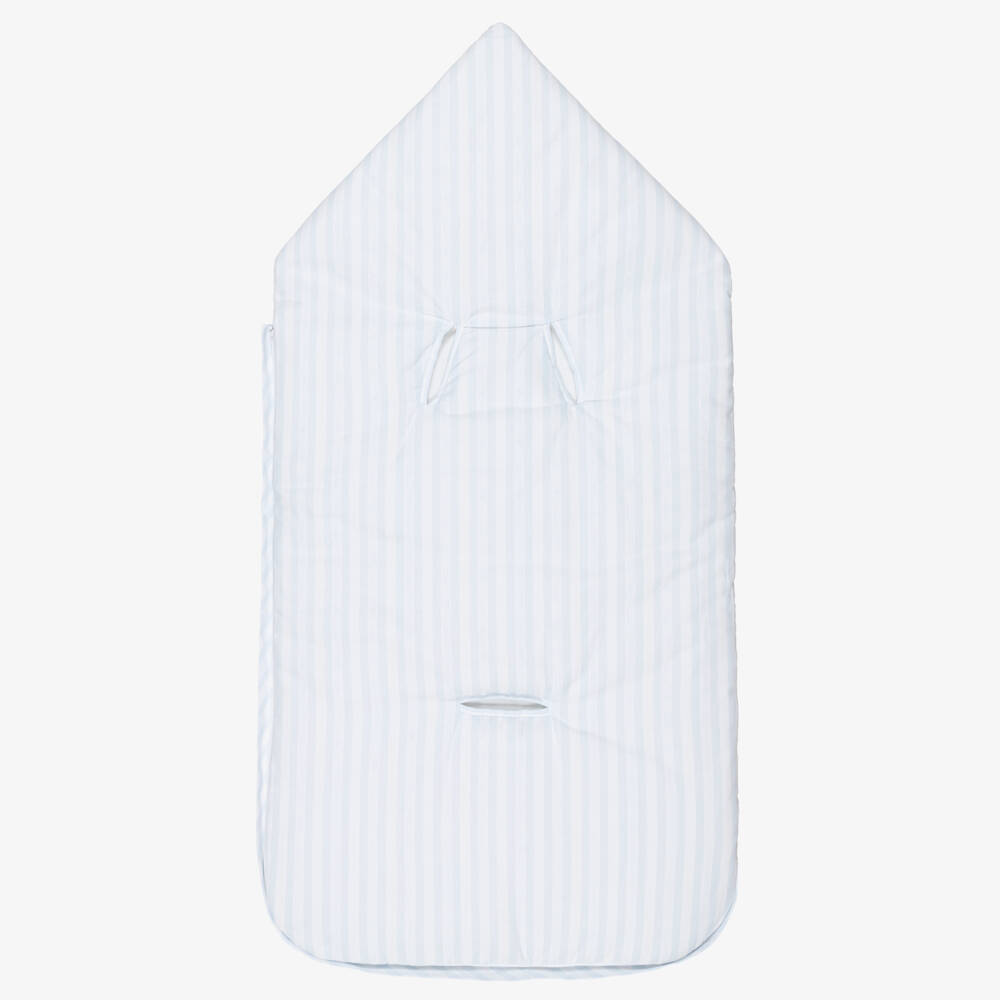 Tartine et Chocolat-Boys Blue Striped Nest (80cm) | Childrensalon