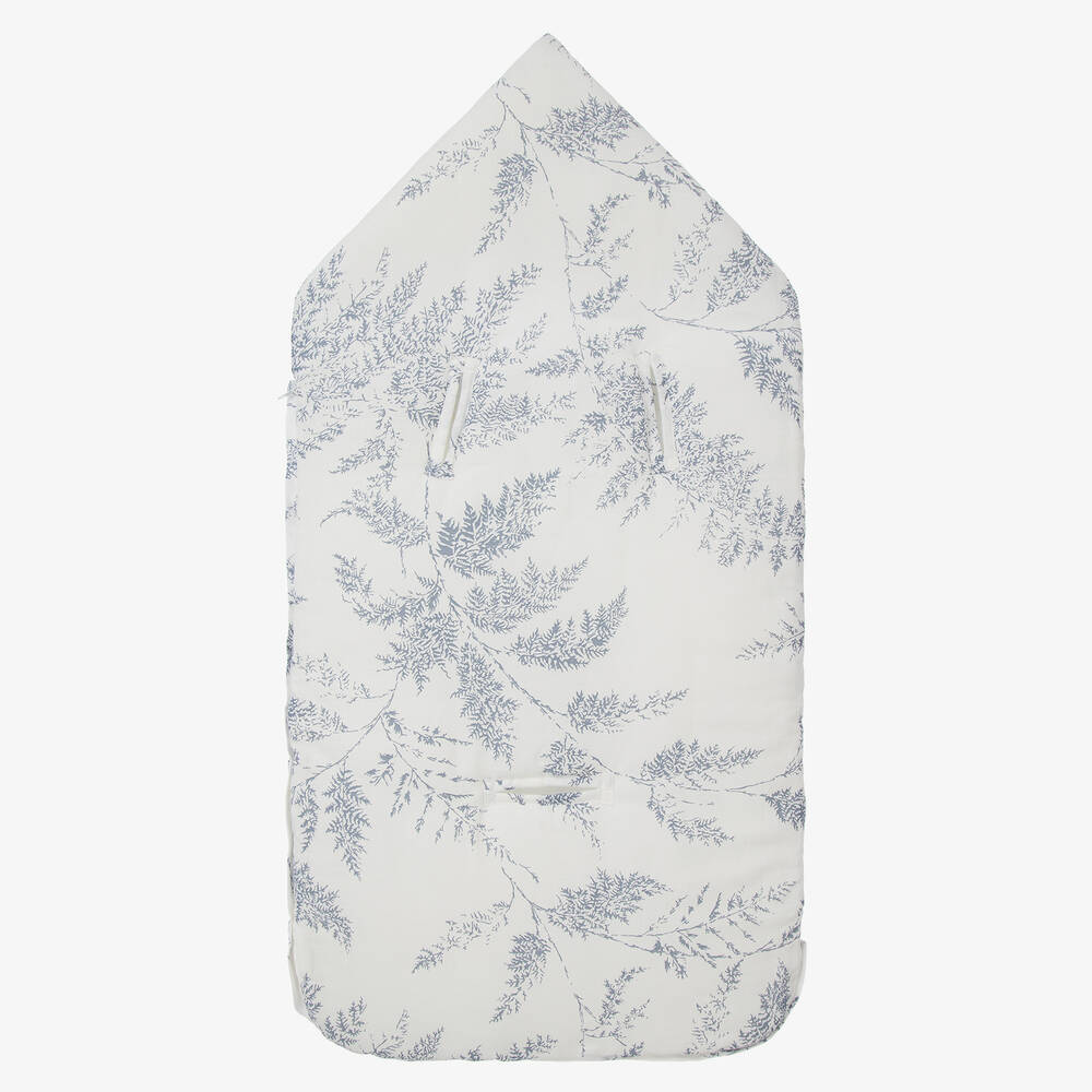 Tartine et Chocolat-Кремово - голубой льняной конверт (83см) | Childrensalon