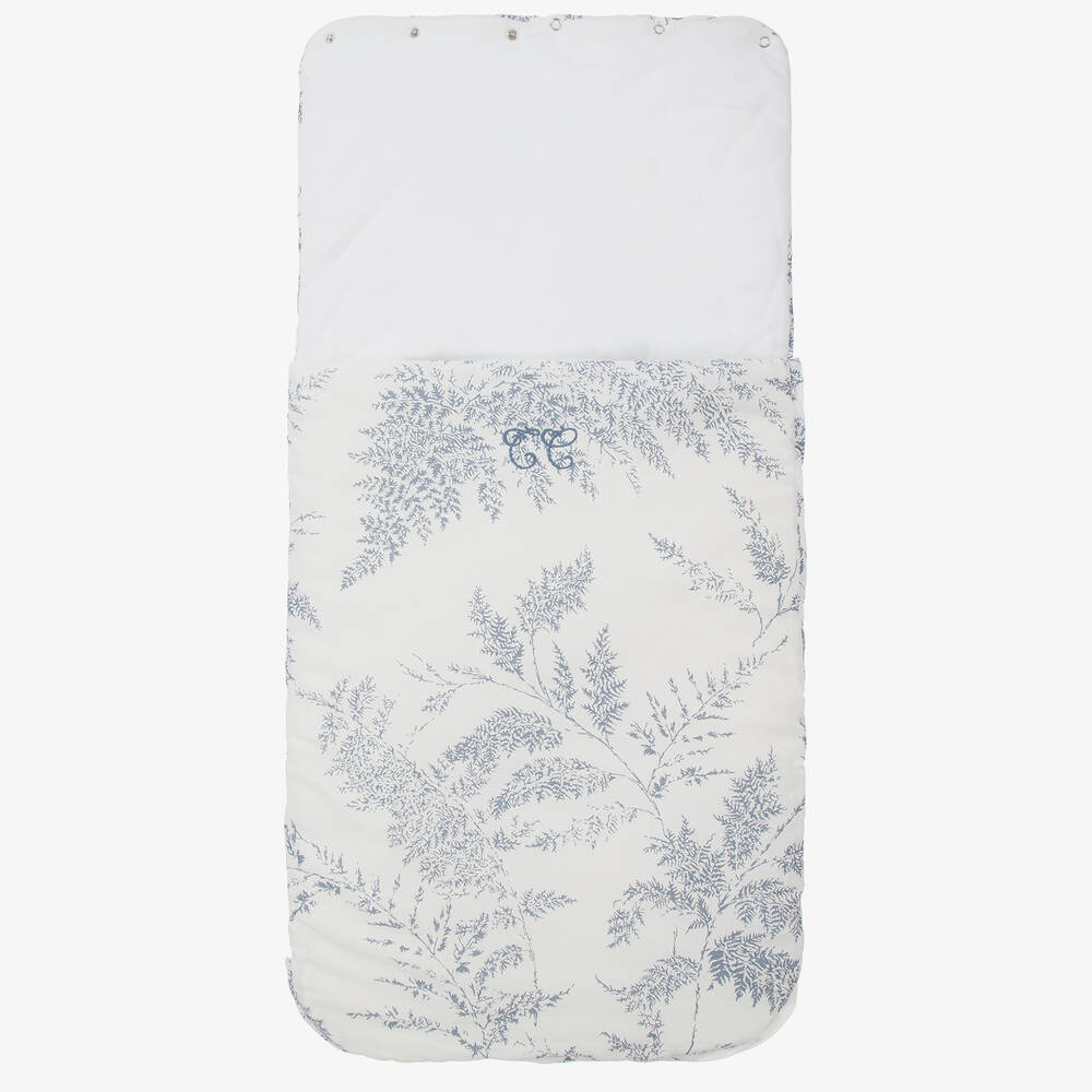 Tartine et Chocolat-Кремово - голубой льняной конверт (83см) | Childrensalon