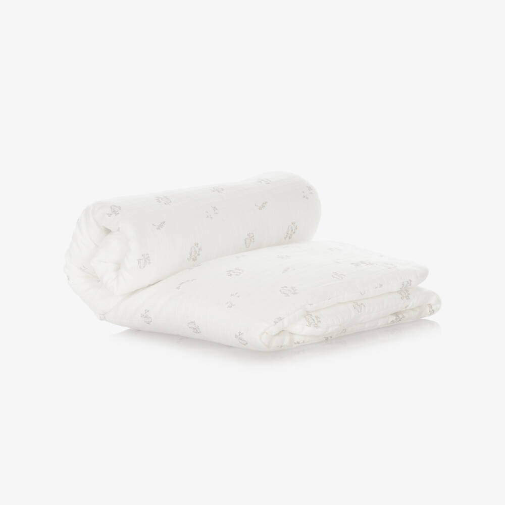 Tartine et Chocolat-Ivory Padded Bunny Blanket | Childrensalon