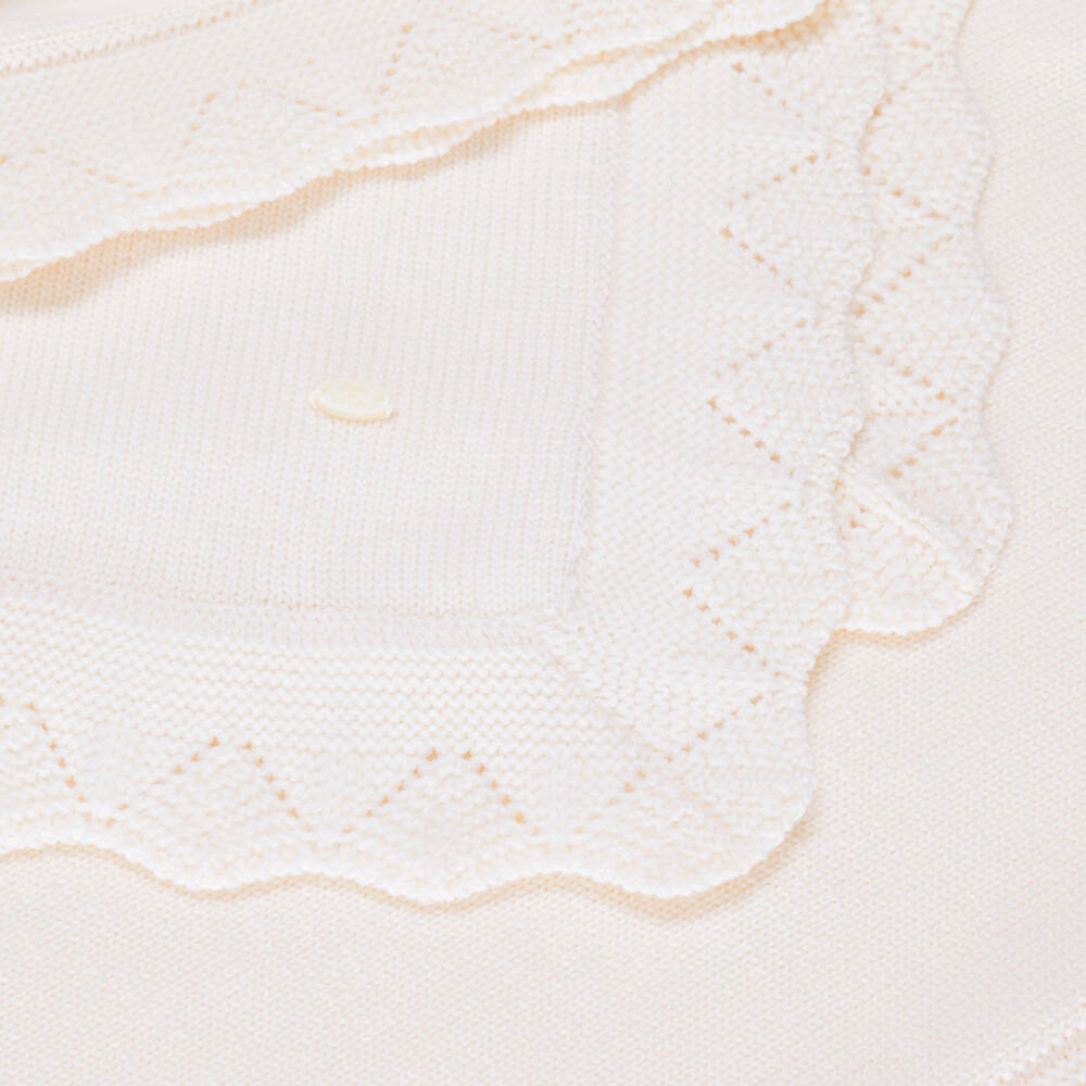 Tartine et Chocolat-بطانية صوف لون زهري فاتح (100 سم) | Childrensalon