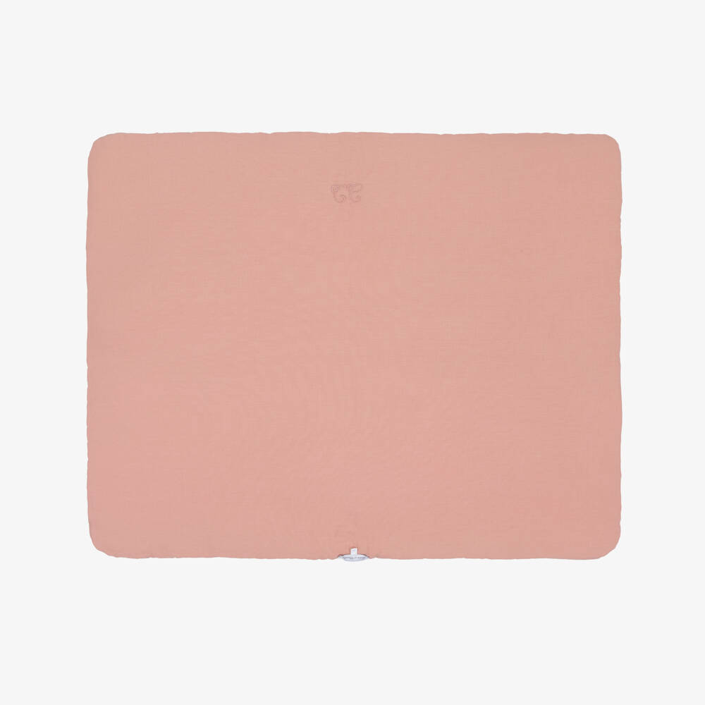 Tartine et Chocolat-Pink Padded Blanket (100cm) | Childrensalon