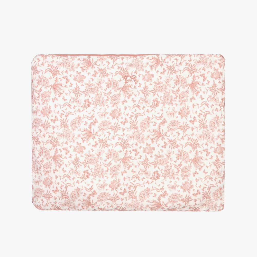 Tartine et Chocolat-Розовое утепленное одеяло (100см) | Childrensalon