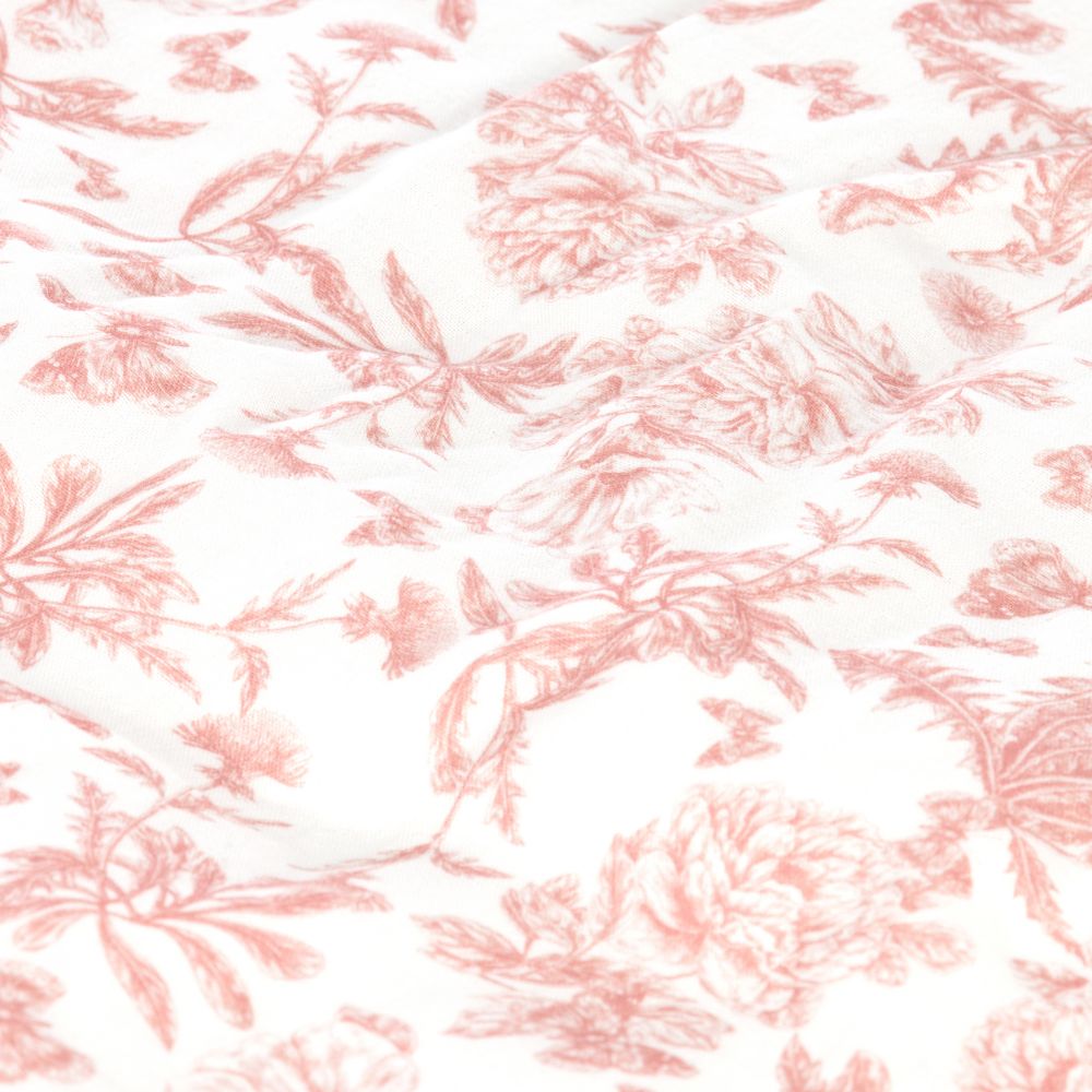 Tartine et Chocolat-Розовое утепленное одеяло (100см) | Childrensalon