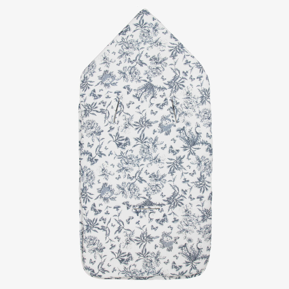 Tartine et Chocolat-بيبي نيست لون أزرق وعاجي للأطفال الرضع (85 سم) | Childrensalon